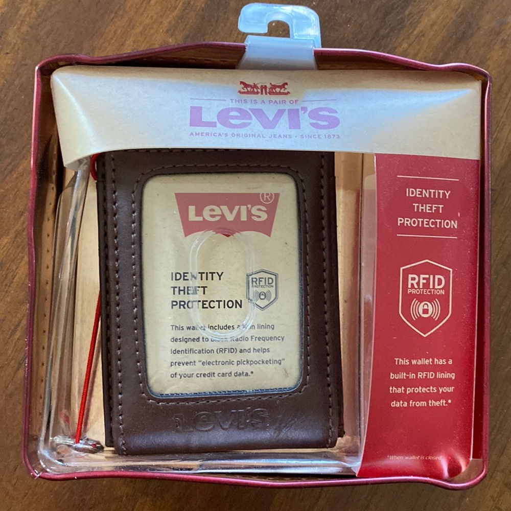 COPY - New Levi’s Magnetic Card Wallet